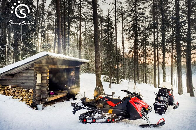 Snowmobile Whole Day Adventure - Small Group - Sunny Safari and Suits Up: What the Start Feels Like
