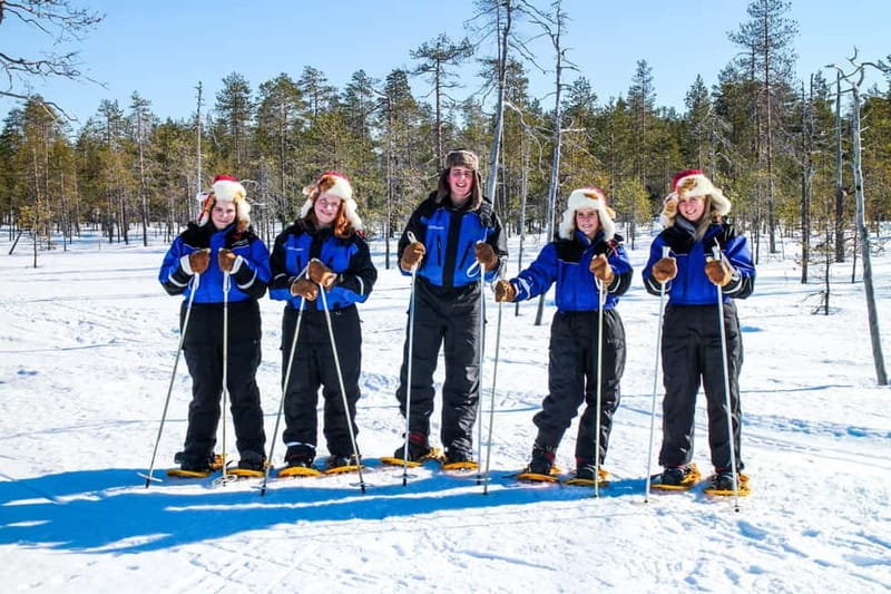Snowshoe Trip for Ice Fishing in Saariselka - Why this Saariselka winter mix of snowshoes and ice fishing hits different