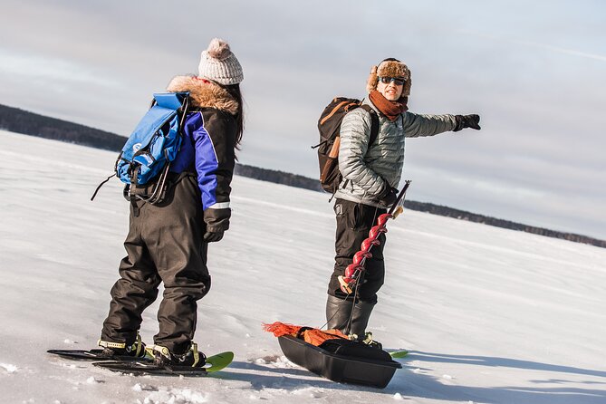 Snowshoeing and Ice Fishing Tour - Quick hits on this snowshoe and ice fishing combo