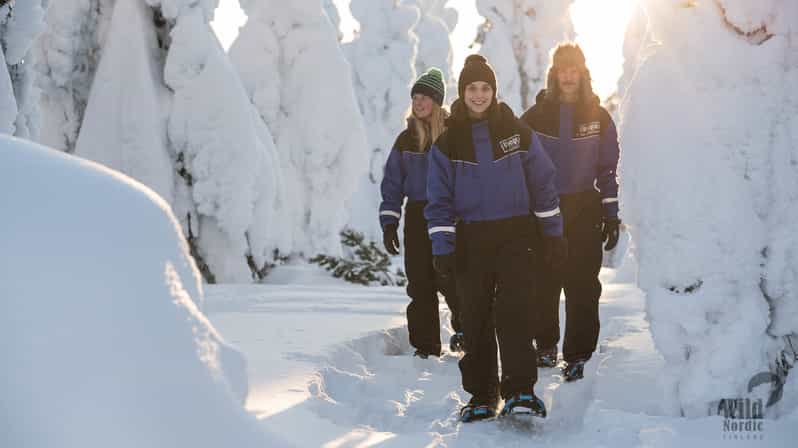 Snowshoeing in the Arctic Wilderness - From Rovaniemi Pickup to a Secret Wilderness Start