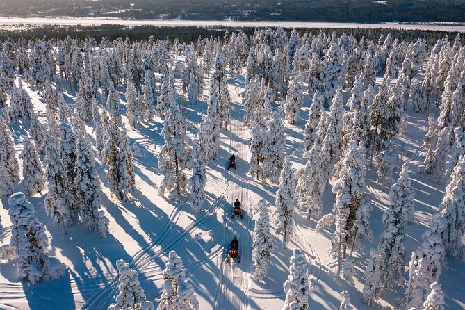 Thrill of Snowmobiling for Adults Only - Group Size and English Guidance, Why That Affects Safety
