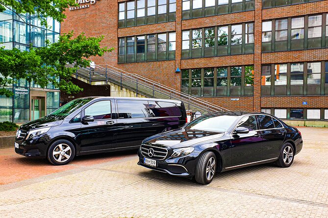 VIP Airport Transfer by new cars in Helsinki - Timing and traffic: what the duration range really means