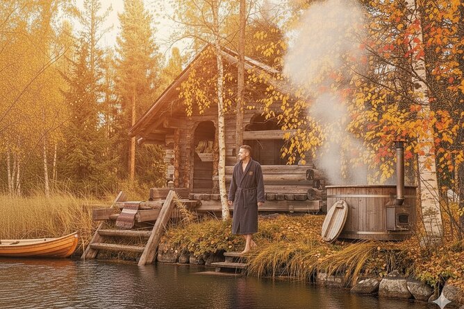 VIP SERVICE Traditional Finnish Log Sauna and Food Experience - The drive to Oikarainen: how the day starts calm instead of chaotic