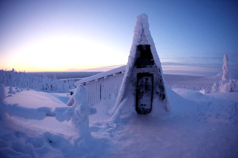 Visit to Amethyst Mine in Luosto from Rovaniemi - The Lampivaara ride up: Pendolino in winter is half the thrill