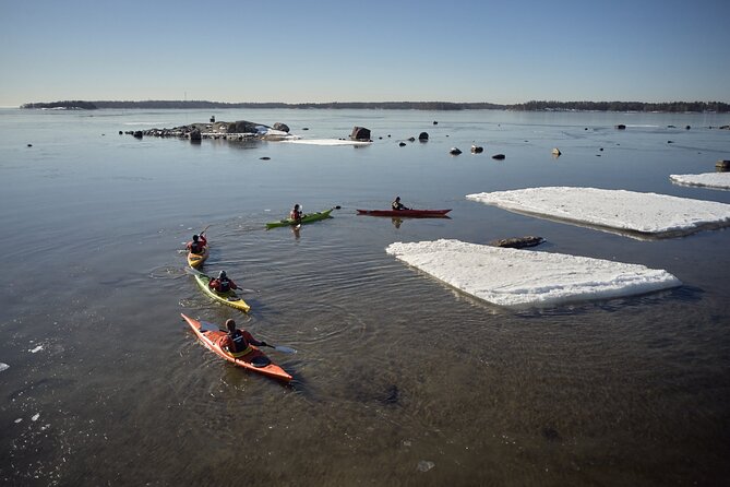 Winter kayaking in Eastern Helsinki archipelago - Getting there in Vuosaari: the start point that keeps it simple