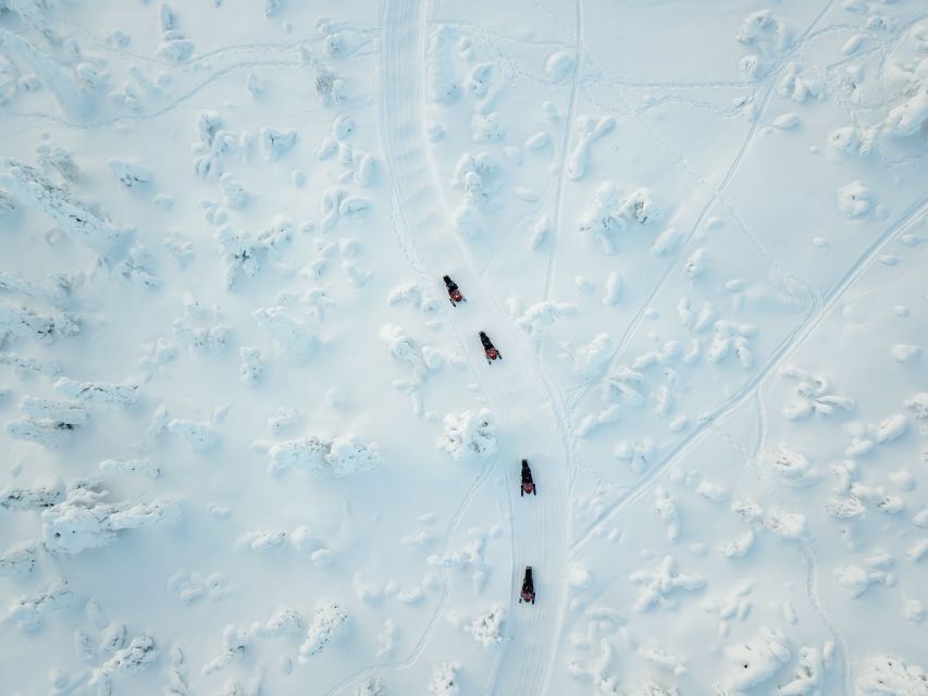 Ylläs: Snowmobile Adventure with Ice Fishing - Ice Fishing on a Frozen Lake: What You Learn and What You Should Expect